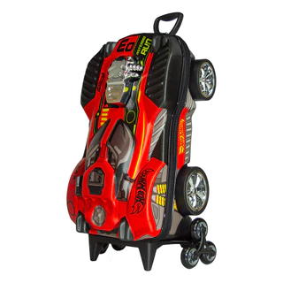 Mochila Escolar 3D HotWheels Carrinho Dune A Soar Rodinha Tripla (NOVO MODELO 2026) NOVAS FOTOS