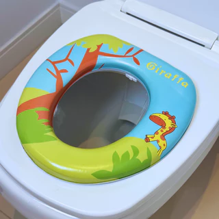 Redutor Assento Sanitário infantil almofado confortável para um Desfralde Gentil em Oferta na Shopee