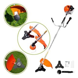 Roçadeira Multifuncional Cortador de Grama Nakasaki 75Cc robusta com Lâmina e Nylon em Oferta na Shopee