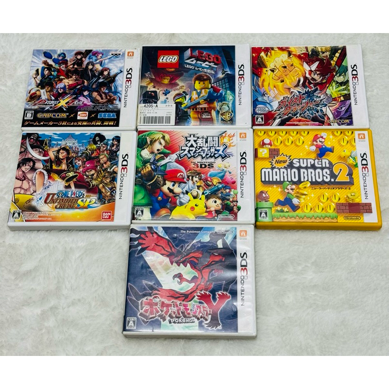 JOGOS NINTENDO 3DS EUROPEUS E JAPONESES - DIVERSOS TÍTULOS - VER