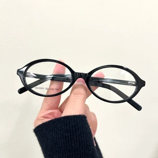 【LOUIE SHARK 2】Armação De Óculos Acetato Oval Boa Qualidade Nova Moda Popular Blogueira