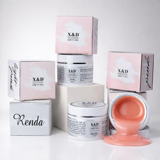 Gel X&D 56g Para Unhas Gel fibra X&D XD Profissional Alongamento De Unha em Oferta na Shopee