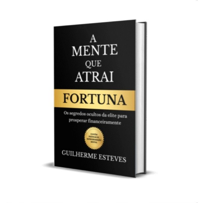 A mente que atrai fortuna - encadernado capa preta | Shopee Brasil