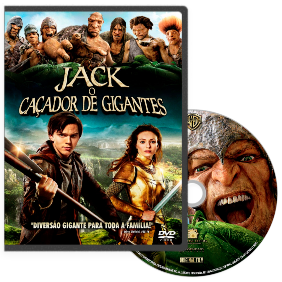 DVD - Jack O Caçador de Gigantes (2013) (Dublado e Legendado