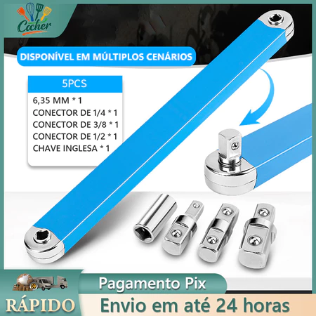 chave de extensão multifuncional chave de extensão de catraca chave de dupla finalidade