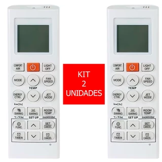 Controle Remoto Para Ar Condicionado LG Inverter Split Dual AKB75215401