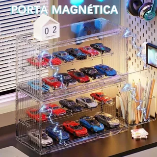 Caixa de Exibição Acrílica Transparente Grande com Tampa para Carros e Bonecos Marvel Colecionáveis em Oferta na Shopee