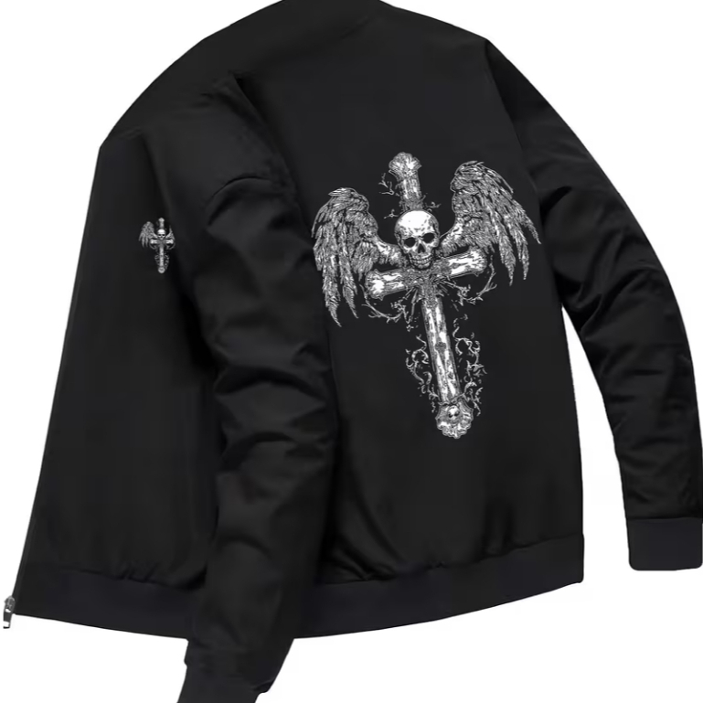Jaqueta Esportiva Masculina Bomber Avenged Sevenfold Rock Banda