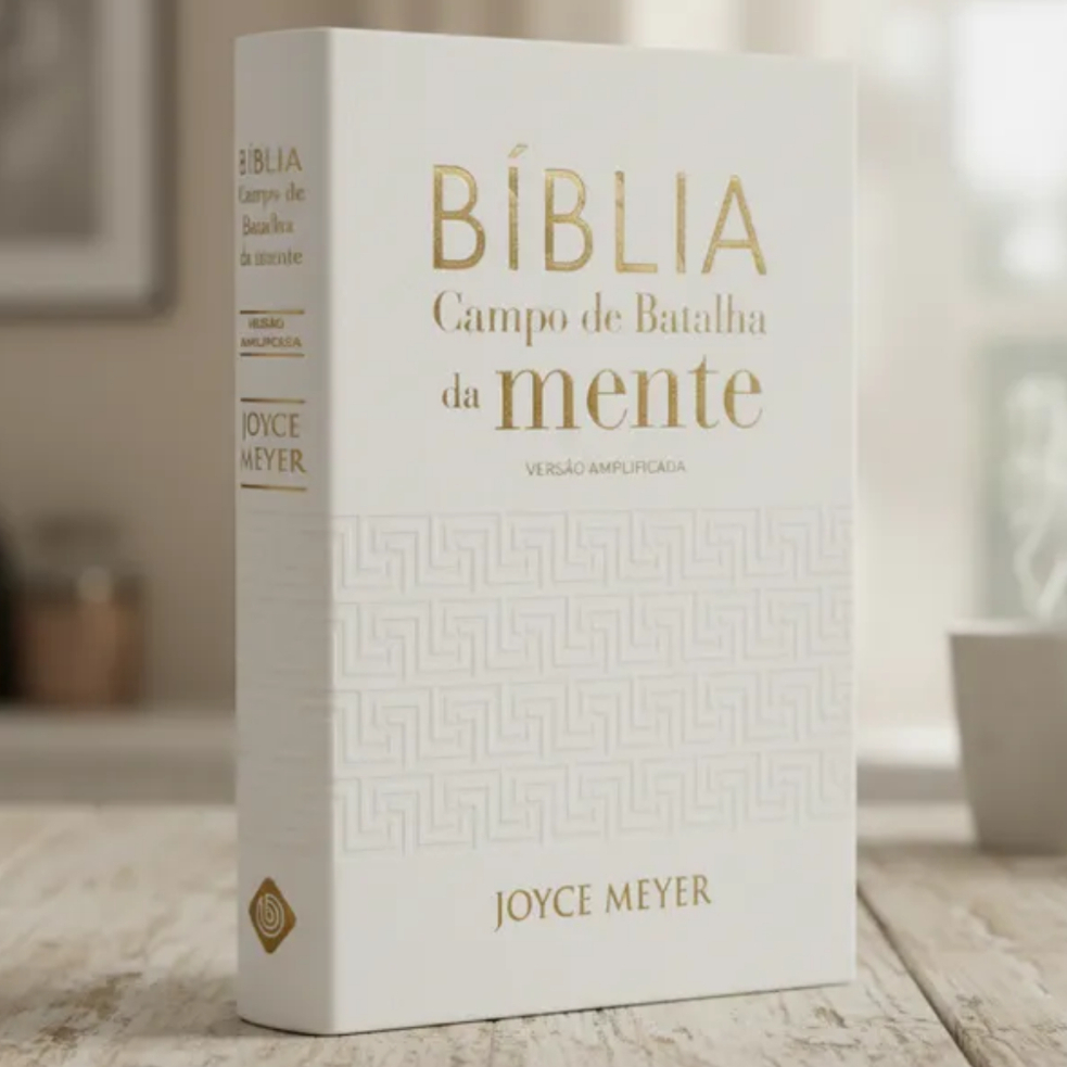 Bíblia de Estudo Campo de Batalha da Mente | Joyce Meyer | Branca ...