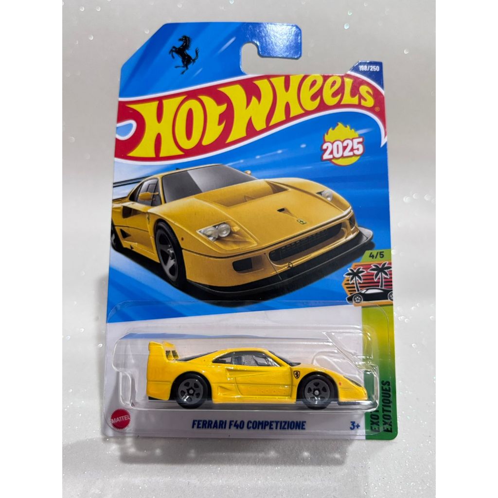 Hot Wheels Exotics 2025 - Ferrari F40 Competizione | Shopee Brasil