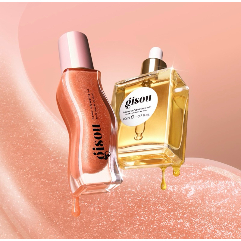 NOVO! Gisou Glossy & Glazed Kit Gloss + Óleo ORIGINAL + brinde
