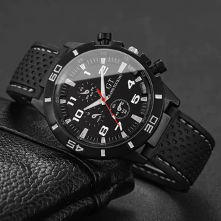 Relogio masculino esportivo quartzo com Pulseira de silicone