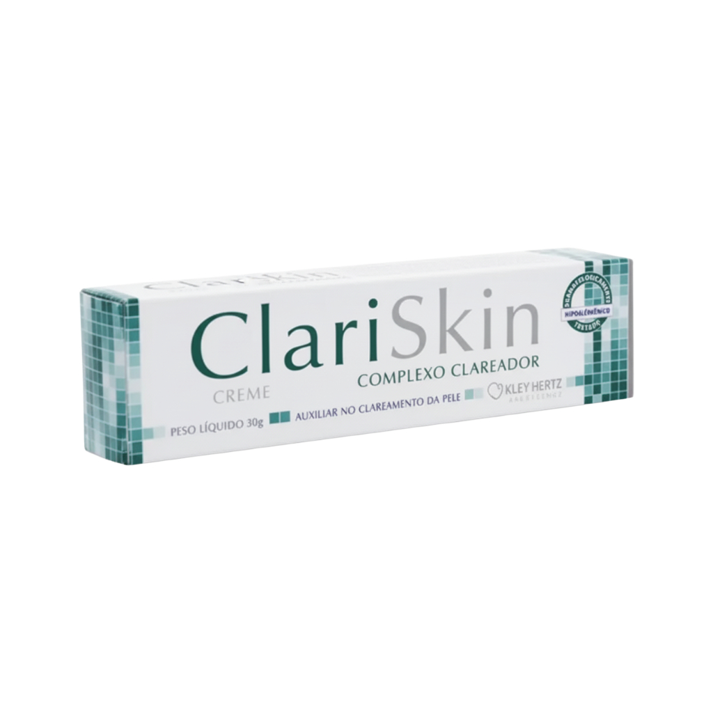 Clariskin Creme Clareador Ilumina e Uniformiza Resultados em 4 Semanas ...