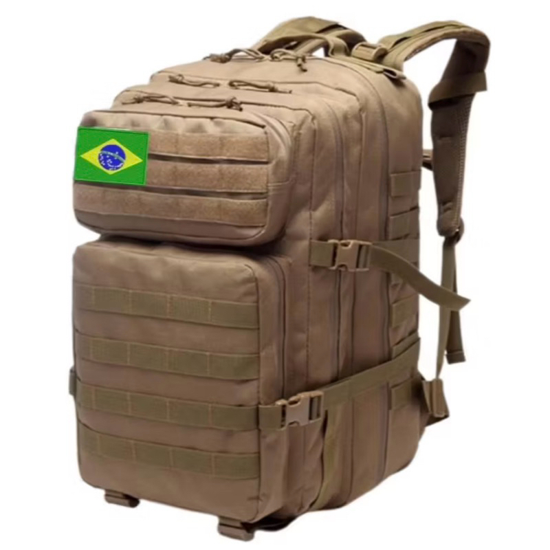 Mochila Tática Assalt Militar 40 litros Camping Trilha Estilo Cargo ...