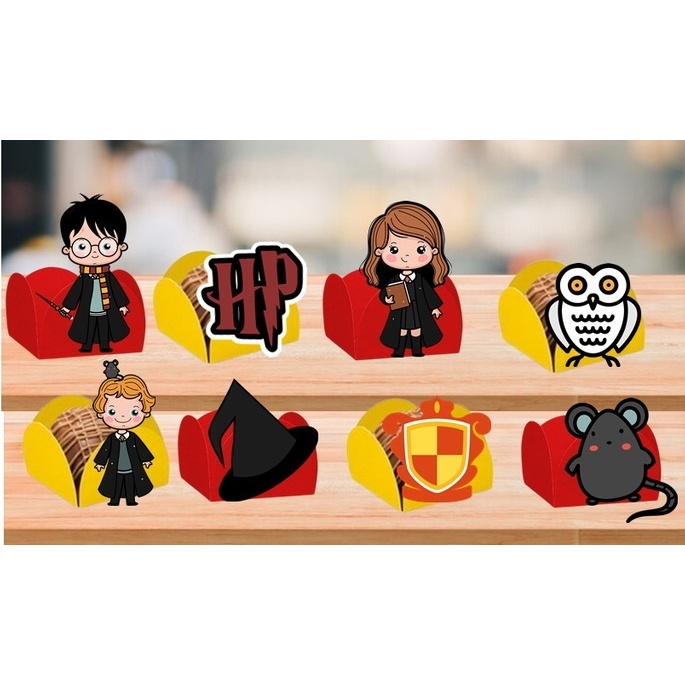 100 Forminha de Doce Harry Potter