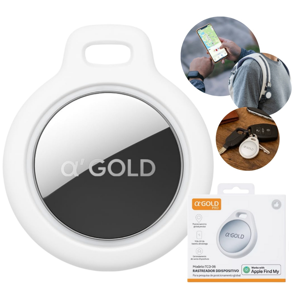 Tag Rastreador GPS Localizador Air Tag Rastreamento Smart (App Buscar ...
