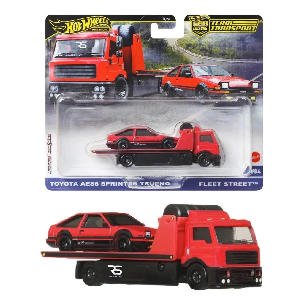 Hot Wheels Premium Team Transport Car Culture Carrinho + Caminhão