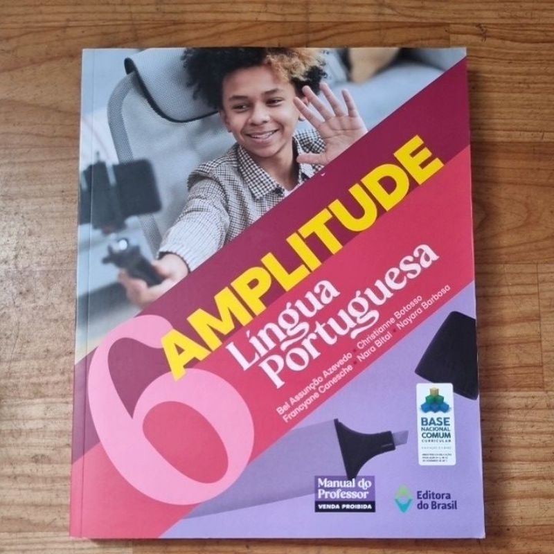 Amplitude Língua Portuguesa + Caderno de Atividades 6° Ano (livro do ...