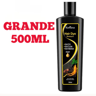 Shampoo Tonalizante Preto Grande 500 Ml - Tintura - Preta