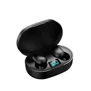 E6S Fone Fones De Ouvido Bluetooth Sem Fio Com Display LED em Oferta na Shopee