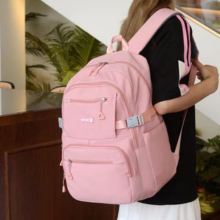 【Oferta Relâmpago da Loja】Mochila Bolsa Media Feminina  Escolar-Trabalho-Viagem Impermeavel