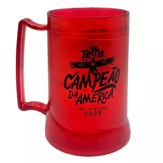 Caneca Gel Flamengo Tetra da América 400ml em Oferta na Shopee