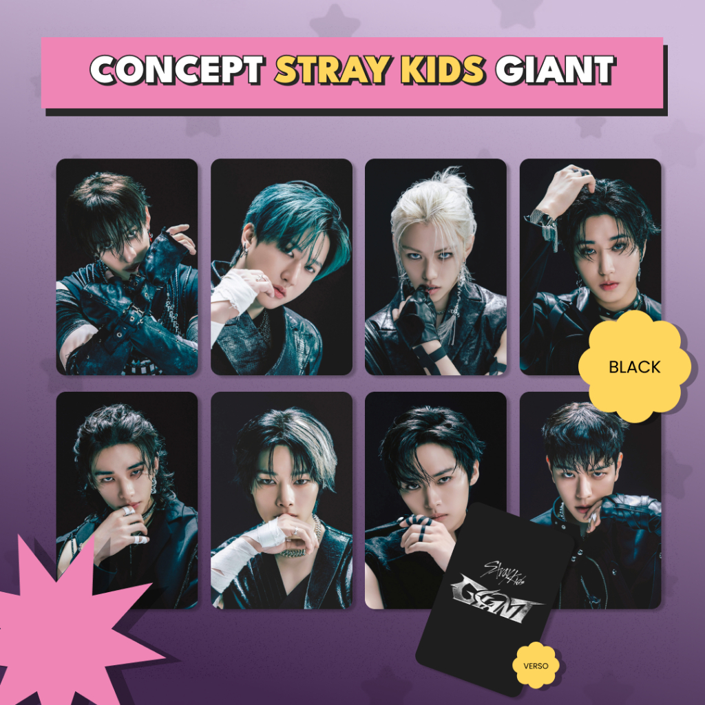 BG69.Stray.Kids - Photocards fandmade K-pop - cards colecionáveis