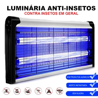 Mata Mosca Elétrico Armadilha Mosquito Dengue Pernilongo Lâmpada UV Mosquiteiro 110V