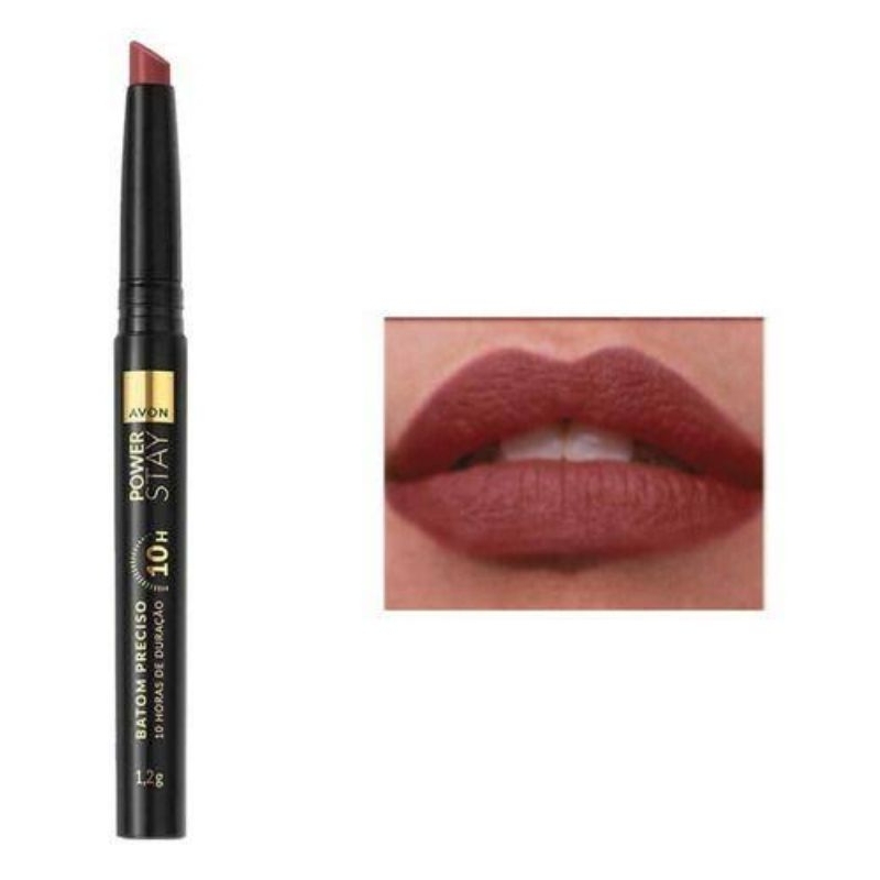 Power Stay Batom Preciso Matte 10h NUDE IMPONENTE | Shopee Brasil