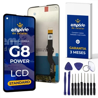 Tela Moto G8 Power Compatível Motorola Display Frontal Empório do Celular Standard + Kit ferramentas em Oferta na Shopee