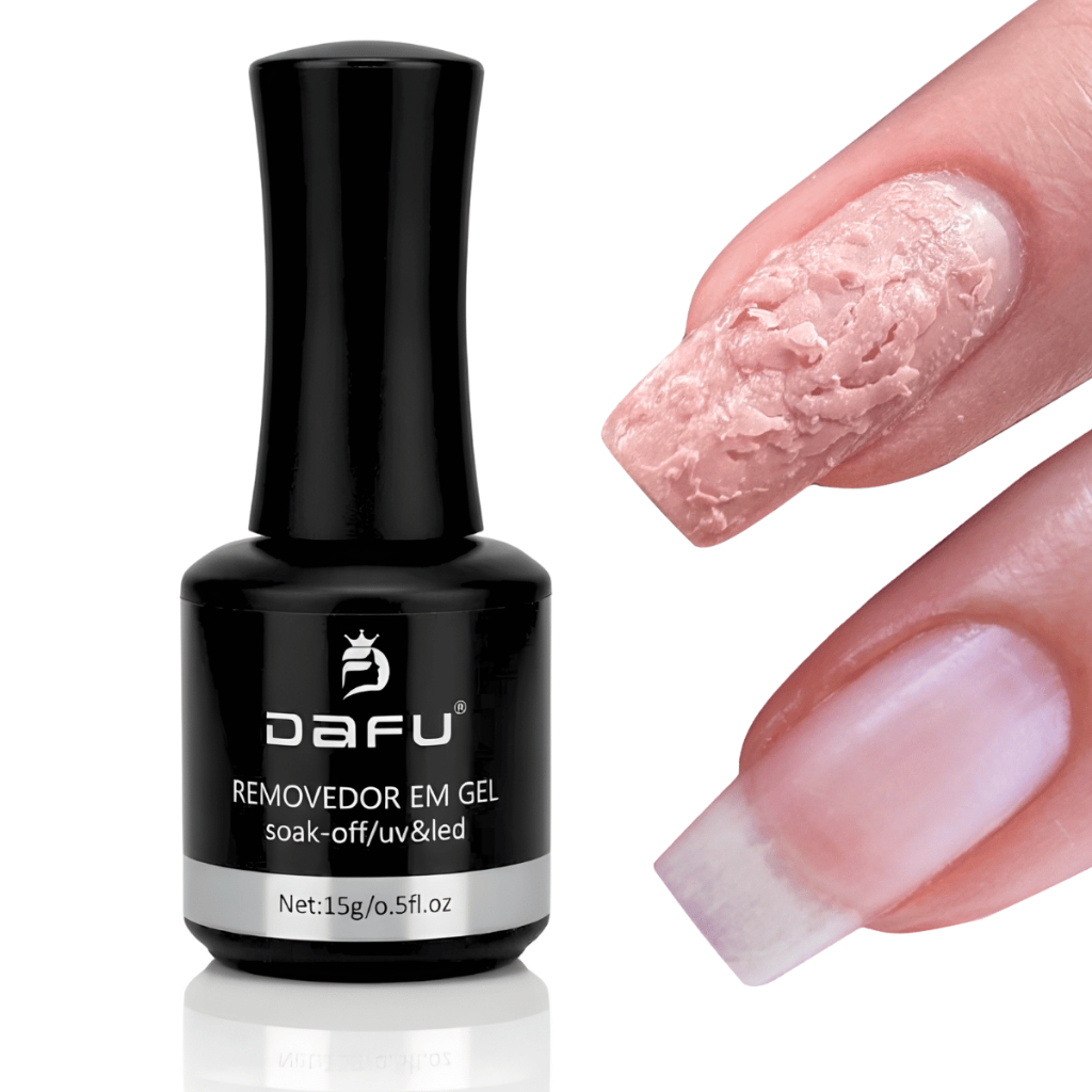 Removedor De Esmalte Em Gel Manicure Remover Esmalte Dafu 15ml Magic ...