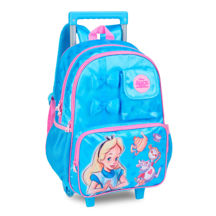 Mochila Carrinho Alice no País das Maravilhas Clio AC24648K