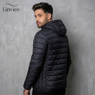 Jaqueta Puffer Bobojaco Impermeável de Frio Intenso Blusa Masculina Inverno com Capuz Removível — foto 4 — Achou Levou Brasil