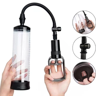Bomba Peniana Manual Masculina Aumenta e Engrossa Pênis Pinto com 3 anéis P M G Pump Alongador em Oferta na Shopee
