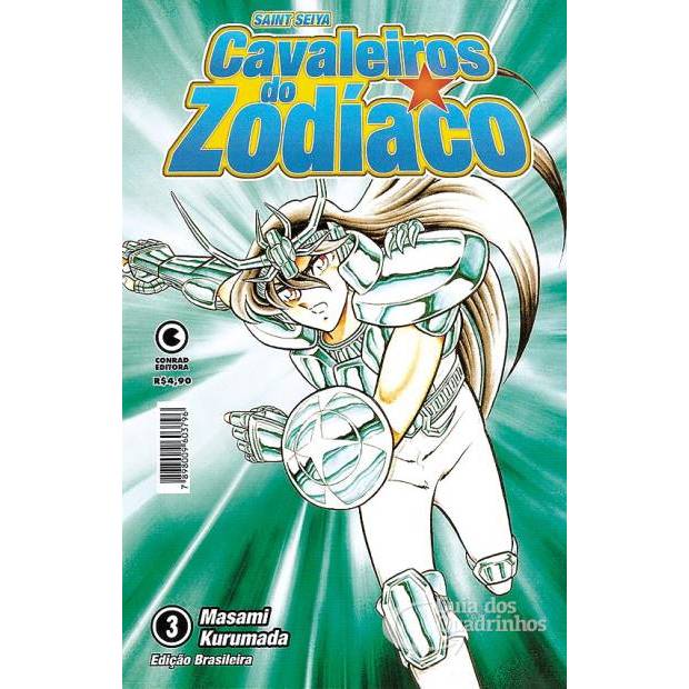 Mangá Cavaleiros do Zodíaco 2º Edição | Vol. 1-48 Editora Conrad