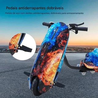 Triciclo Scooter Elétrico Drift Patinete 350w Bluetooth Led