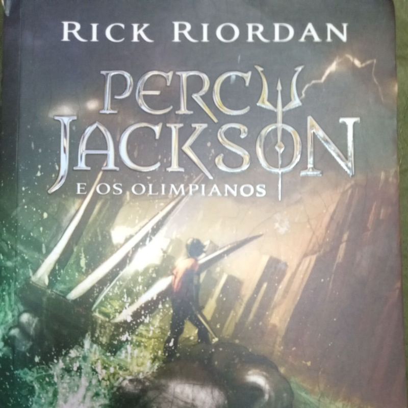 livro - Percy Jackson e os olimpianos | Shopee Brasil
