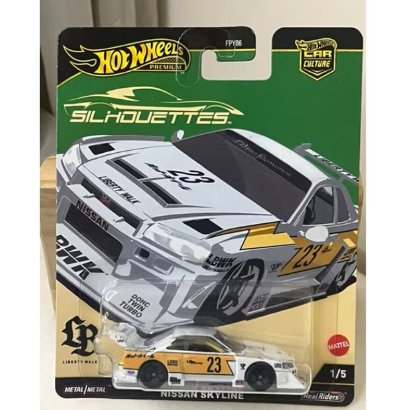 Nissan Skyline LBWK R34 ミニカー Hot Wheels Nissan Skyline R34 Super Silhouette LBWK | Shopee Brasil