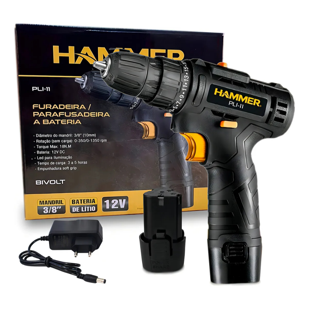 hammer furadeira e parafusadeira em Promoção na Shopee Brasil 2026