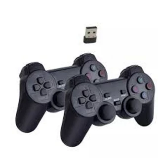 kit controles games sticks par com adaptador usb**Recondicionado *leia o anuncio