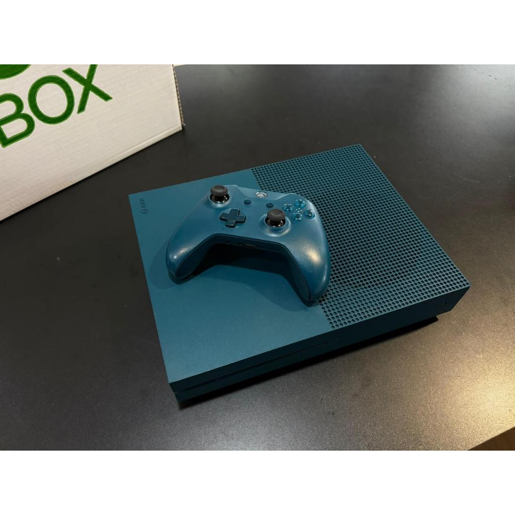 Console Microsoft Xbox One S 500 GB Azul Semi Novo com Nota Fisca
