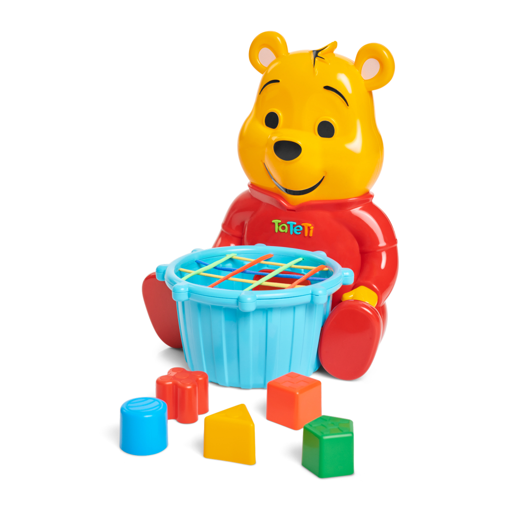 Brinquedo Boneco Push Pet Pooh ursinho puff Tateti | Shopee Brasil