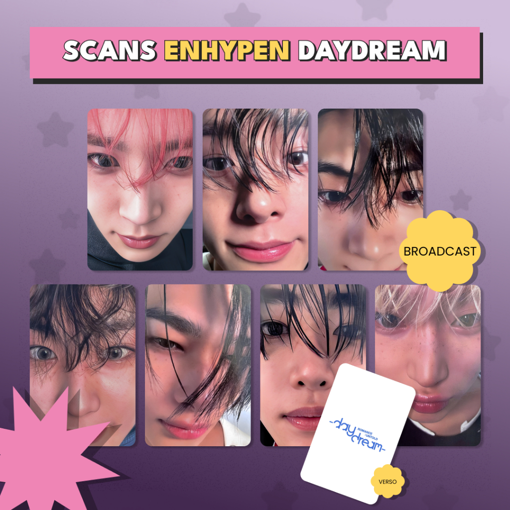 BG86.Enhypen - Photocards fandmade K-pop - cards colecionáveis