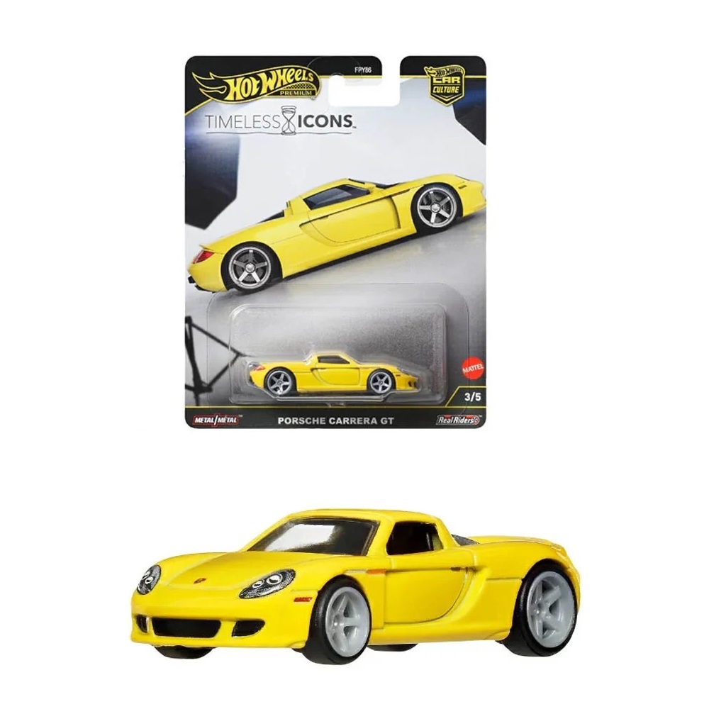 PORSCHE CARRERA GT Hot Wheels Premium Car Culture Timeless Icons