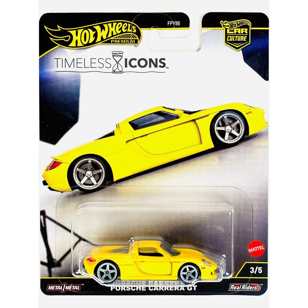 PORSCHE CARRERA GT Hot Wheels Premium Car Culture Timeless Icons