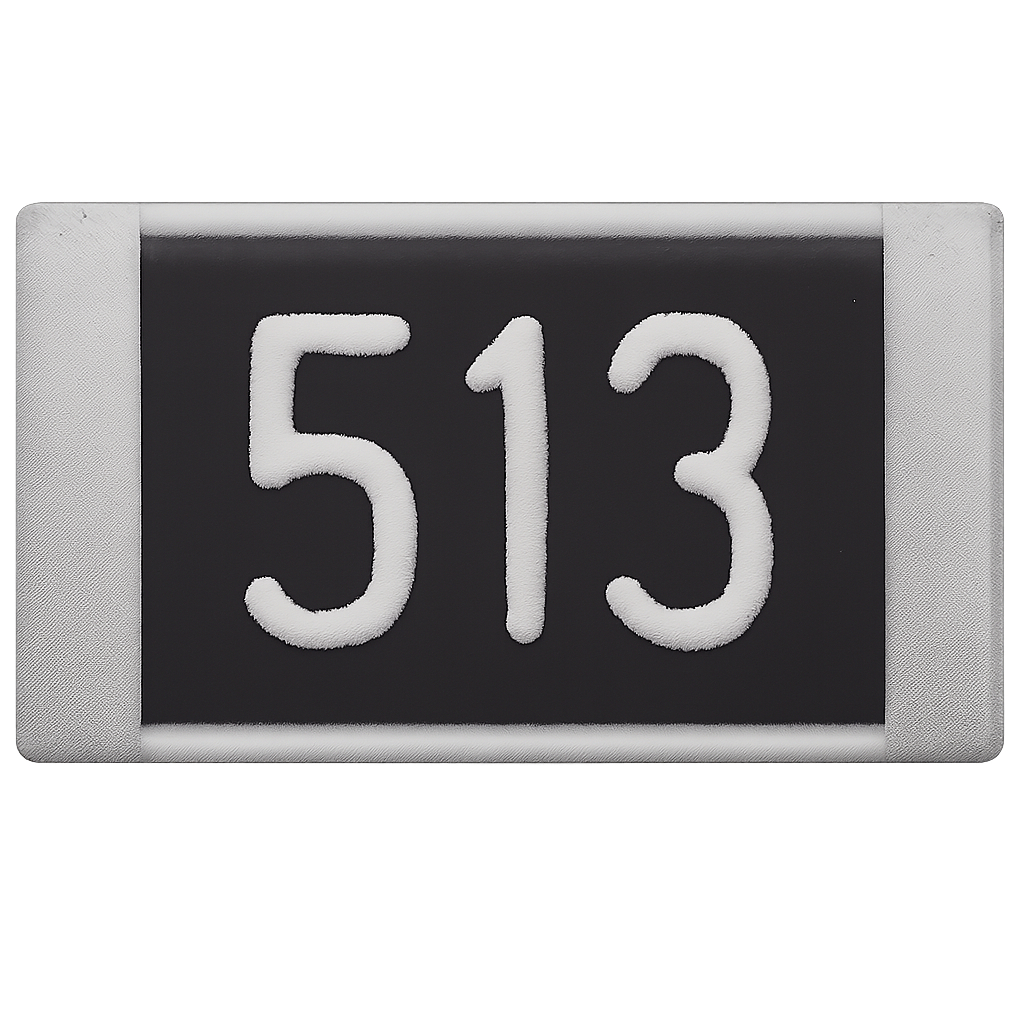 20 unidades 51K 513 Resistor Smd 0603 5% 51 K ohms 1,6x0,8mm | Shopee ...