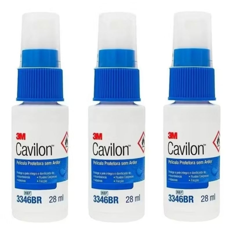 Cavilon 3m 28ml kit 3 unidades 2027 | Shopee Brasil