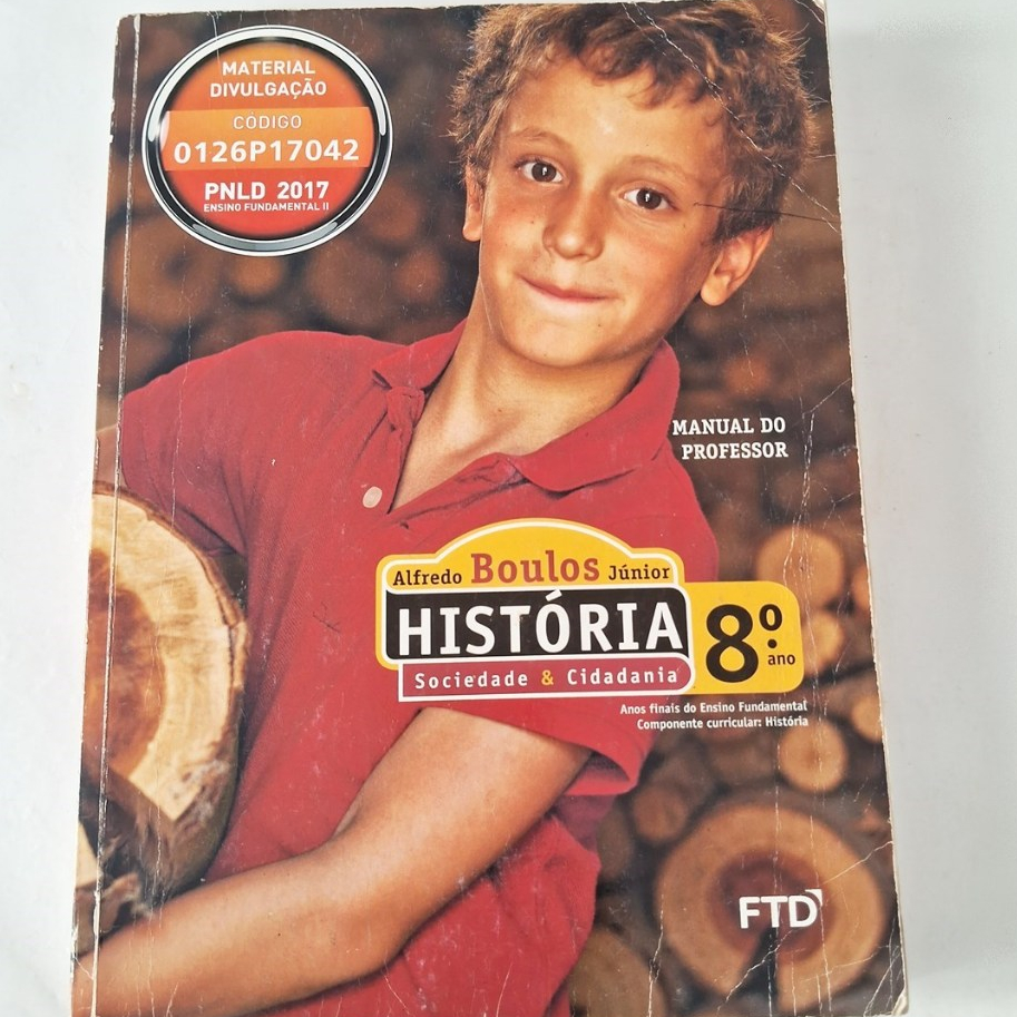 História Sociedade E Cidadania 8º Ano Boulos Professor FTD | Shopee Brasil