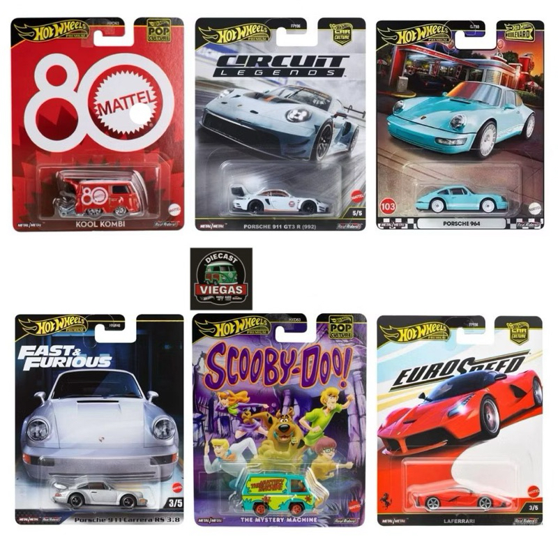 Miniaturas Hot Wheels Premium - Pop Culture Boulevard Car Culture