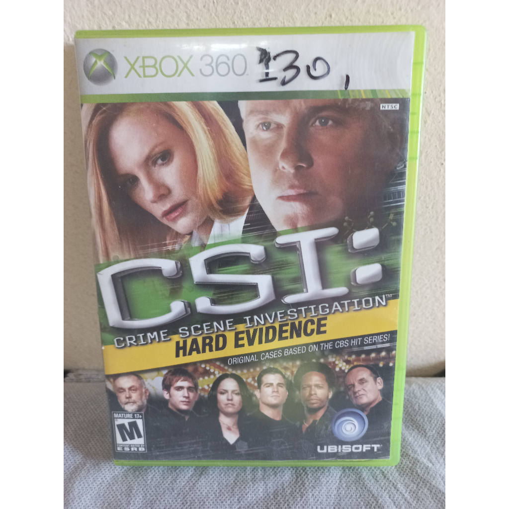 CSI Hard Evidence Original Xbox 360 Mídia Física | Shopee Brasil